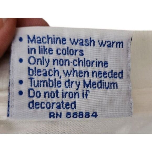 Vintage 90s Tony Bennett Tour Music Merch Tshirt Mens Size L White - Picture 6 of 6